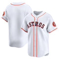 Houston Astros White CLOTHIN Home Limited Jersey