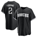 Arizona Diamondbacks #2 Geraldo Perdomo Player Black CLOTHIN Game Home Stitched Jerseys