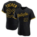 Los Angeles Dodgers #23 Kyle Tucker Player Black CLOTHIN Snake Skin City Limited Elite Home Stitched Jerseys