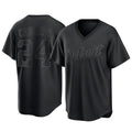 Detroit Tigers #24 Miguel Cabrera Player Black CLOTHIN T-shirt Home Game Stitched Jerseys