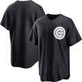 Chicago Cubs Blank Black CLOTHIN Lights Out Limited Stitched Jersey