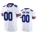 Custom B.Bills Active Player White CLOTHIN 2023 F.U.S.E. Vapor Untouchable Limited Stitched Jersey