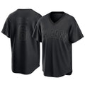Chicago Cubs #6 Matt Shaw Player Black CLOTHIN T-shirt Home Game Stitched Jerseys