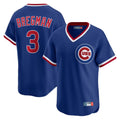 Chicago Cubs #3 Alex Bregman Player Royal CLOTHIN T-shirt Cooperstown Collection Limited Stitched Jerseys