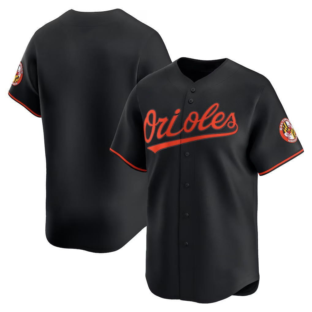 Baltimore Orioles Black CLOTHIN Alternate Limited Jersey