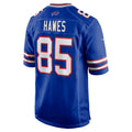 B.Bills #85 Jackson Hawes Royal CLOTHIN Team Game Jersey