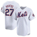 New York Mets #27 Mark Vientos White CLOTHIN 2024 Home Limited Stitched Jersey