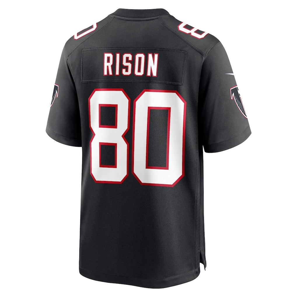 A.Falcons #80 Andre Rison Black CLOTHIN Retired Player Jersey