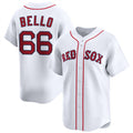 Boston Red Sox #66 Brayan Bello White CLOTHIN 2024 Home Limited Stitched Jersey