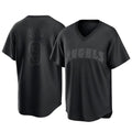 Los Angeles Angels #9 Zach Neto Player Black CLOTHIN Pitch Fashion T-shirt Stitched Jerseys