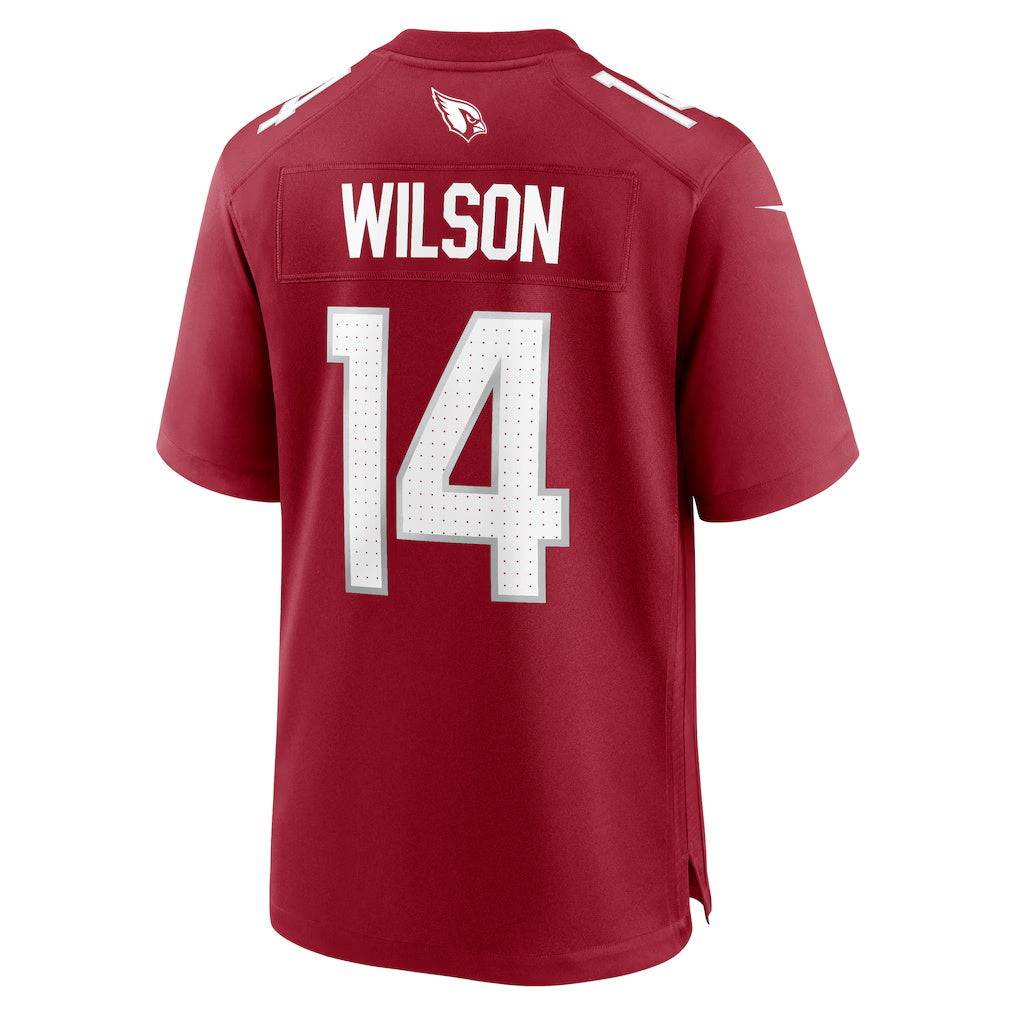 A.Cardinals #14 Michael Wilson Cardinal CLOTHIN Team Game Jersey