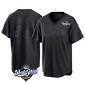 Los Angeles Dodgers #44 Andy Pages Player Black CLOTHIN World Series Pitch Fashion T-shirt Stitched Jerseys
