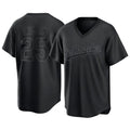 Los Angeles Dodgers #25 Tommy Edman Player Black CLOTHIN Pitch Fashion T-shirt Stitched Jerseys