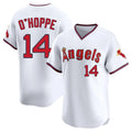 Los Angeles Angels #14 Logan O'Hoppe Player White CLOTHIN T-shirt Home Limited Stitched Jerseys