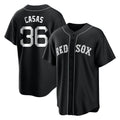 Boston Red Sox #36 Triston Casas Player Black CLOTHIN Home Game Stitched Jerseys