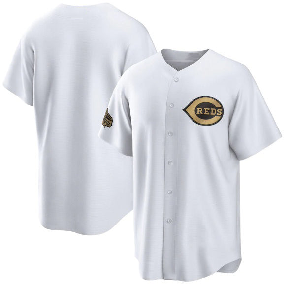 Cincinnati Reds Blank White CLOTHIN 2022 All-Star Cool Base Stitched Jersey
