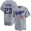 Los Angeles Dodgers #23 Kyle Tucker Gray CLOTHIN 2026 Limited Stitched Jersey