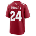 A.Cardinals #24 Starling Thomas V Cardinal CLOTHIN Team Game Jersey