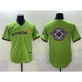 Houston Astros Team Big Logo Green CLOTHIN 2025 City Connect Limited Stitched Jersey