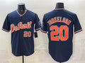 Detroit Tigers #20 Spencer Torkelson Navy CLOTHIN 2026 Alternate Vapor Premier Limited Stitched Jersey