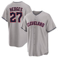 Cleveland Guardians #27 Austin Hedges Player Gray CLOTHIN Game Home Stitched Jerseys