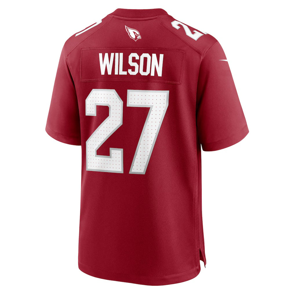 A.Cardinals #27 Divaad Wilson Cardinal CLOTHIN Team Game Jersey