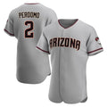 Arizona Diamondbacks #2 Geraldo Perdomo Player Gray CLOTHIN Road Limited Elite Home Game Stitched Jerseys