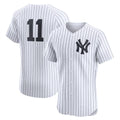 New York Yankees #11 Anthony Volpe White CLOTHIN Home Elite Jersey