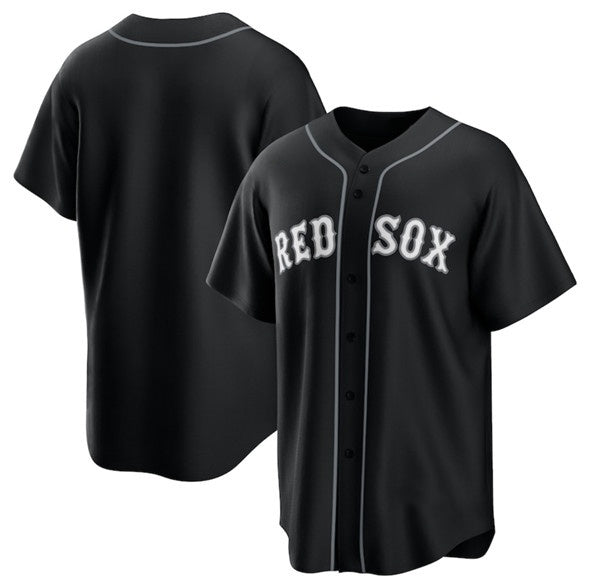 Boston Red Sox Blank Black CLOTHIN Lights Out Limited Stitched Jersey
