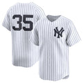 New York Yankees #35 Cody Bellinger White CLOTHIN 2024 Home Limited Stitched Jersey