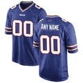 Custom B.Bills Royal CLOTHIN Game Jersey