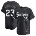Chicago White Sox #23 Andrew Benintendi Player Black CLOTHIN City Connect Limited Home Stitched Jerseys