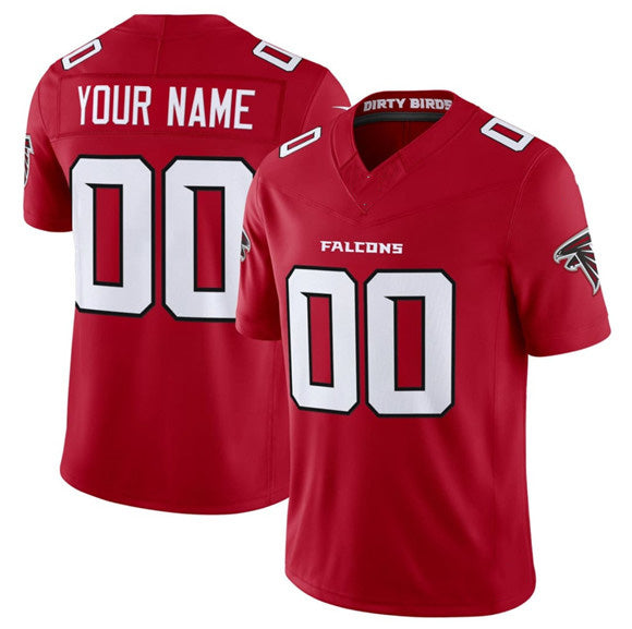 Custom A.Falcons Active Player Red CLOTHIN 2026 New F.U.S.E. Vapor Untouchable Limited Stitched Jersey
