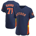 Houston Astros #71 Josh Hader Player Navy CLOTHIN Limited Elite Home Stitched Jerseys
