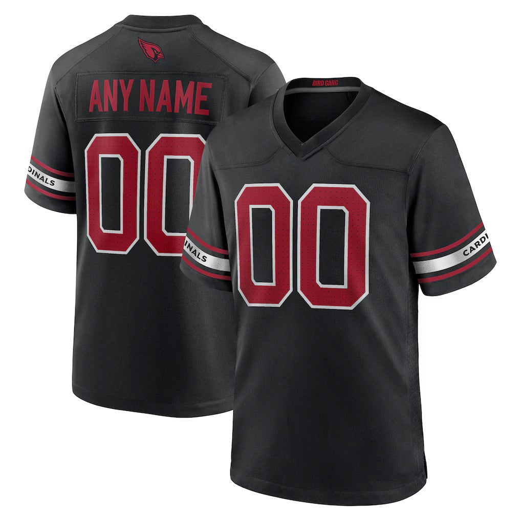 Custom A.Cardinals Black CLOTHIN Alternate Game Jersey
