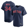 Boston Red Sox #34 David Ortiz Player Navy CLOTHIN Limited Home Game Stitched Jerseys1