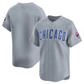 Chicago Cubs Gray CLOTHIN Road Limited Home Game Blank Player Stitched Jerseys