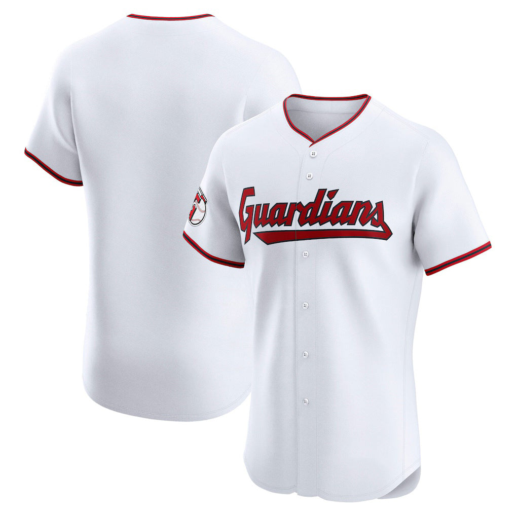 Cleveland Guardians White CLOTHIN Home Elite Jersey