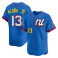 Atlanta Braves #13 Ronald Acuna Jr Player Royal CLOTHIN National League All-Star Edition Game Stitched Jerseys
