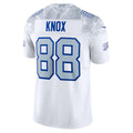 B.Bills #88 Dawson Knox White CLOTHIN 22025 Rivalries Collection Limited Jersey