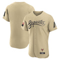 Arizona Diamondbacks Tan CLOTHIN City Connect Limited Elite Home Game Blank Player Stitched Jerseys