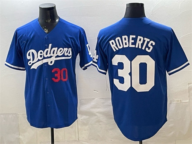 Los Angeles Dodgers #30 Dave Roberts Royal CLOTHIN 2026 Limited Stitched Jersey
