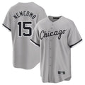 Chicago White Sox #15 Sean Newcomb Player Gray CLOTHIN Home Game Stitched Jerseys