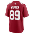 A.Cardinals #89 Xavier Weaver Cardinal CLOTHIN Team Game Jersey