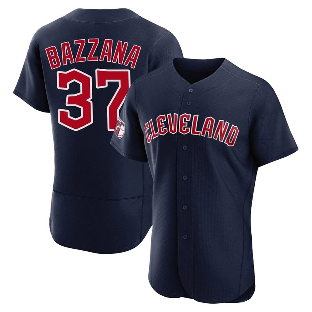 Cleveland Guardians #37 Travis Bazzana Player Navy CLOTHIN Limited Elite Home Stitched Jerseys