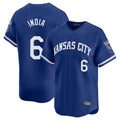 Kansas City Royals #6 Jonathan India Player Royal CLOTHIN Limited Home Stitched Jerseys
