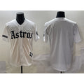 Houston Astros Blank White CLOTHIN Gothic 'Houston Born Barrio Raised' Limited Stitched Jersey