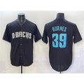Arizona Diamondbacks #39 Corbin Burnes Black CLOTHIN Stitched Jersey