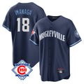 Chicago Cubs #18 Shota Imanaga Player Navy CLOTHIN 150th Anniversary City Connect Home Game Stitched Jerseys