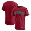 Arizona Diamondbacks Red CLOTHIN Limited Elite Home Game Blank Player Stitched Jerseys